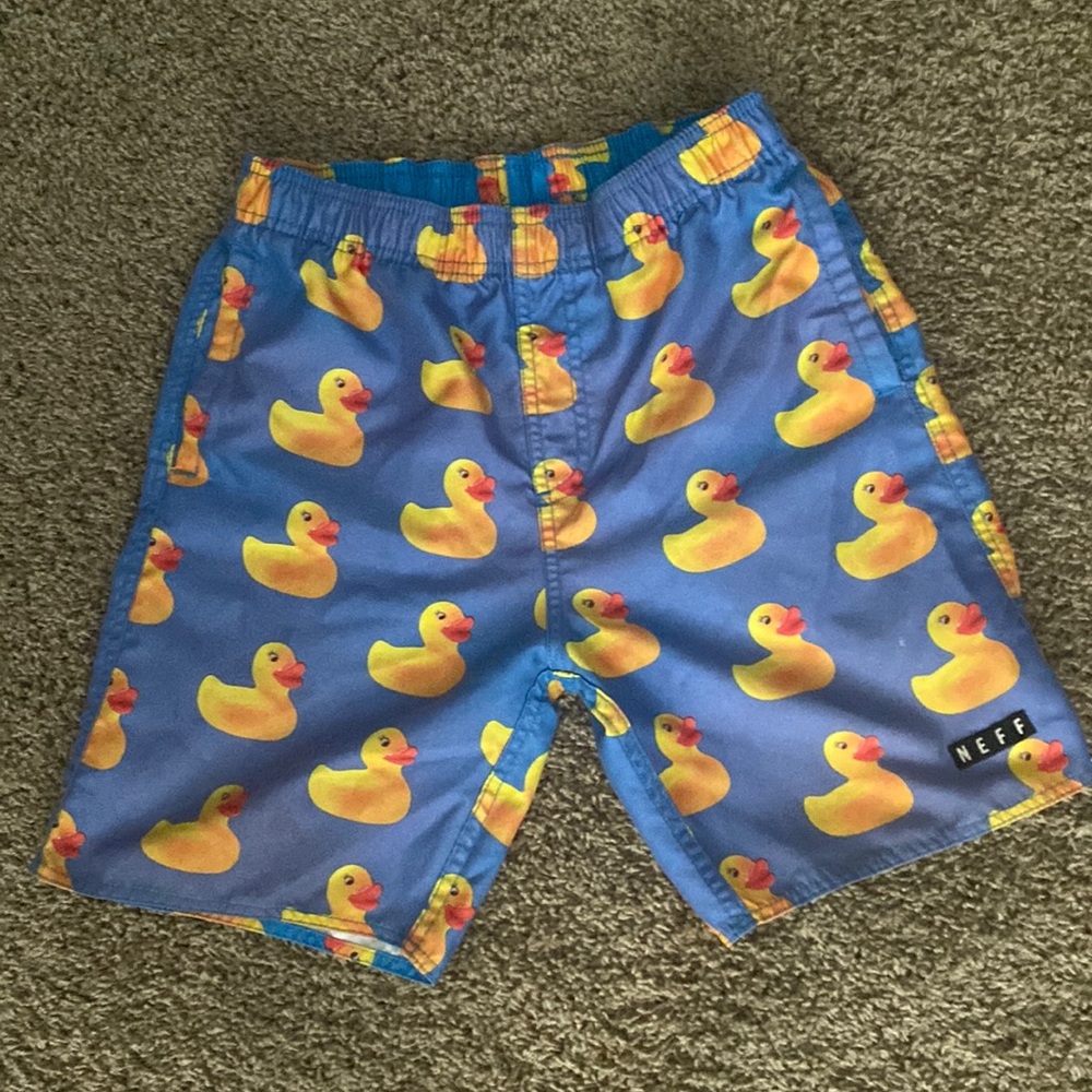 Neff Rubber Ducky Swim Trunks